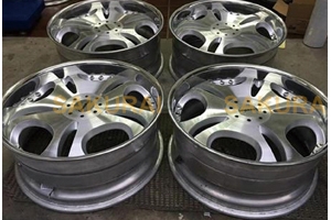 锻造铝合金轮毂生产工艺步骤过程